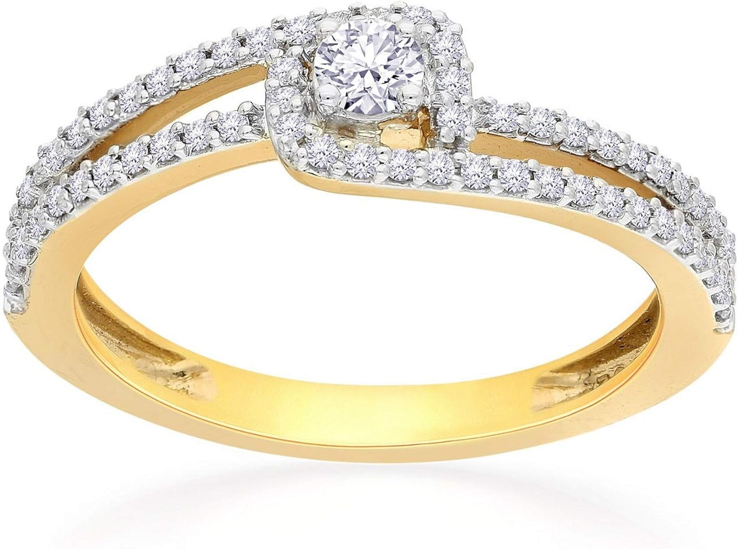 Solitaire diamond ring malabar gold Clearance
