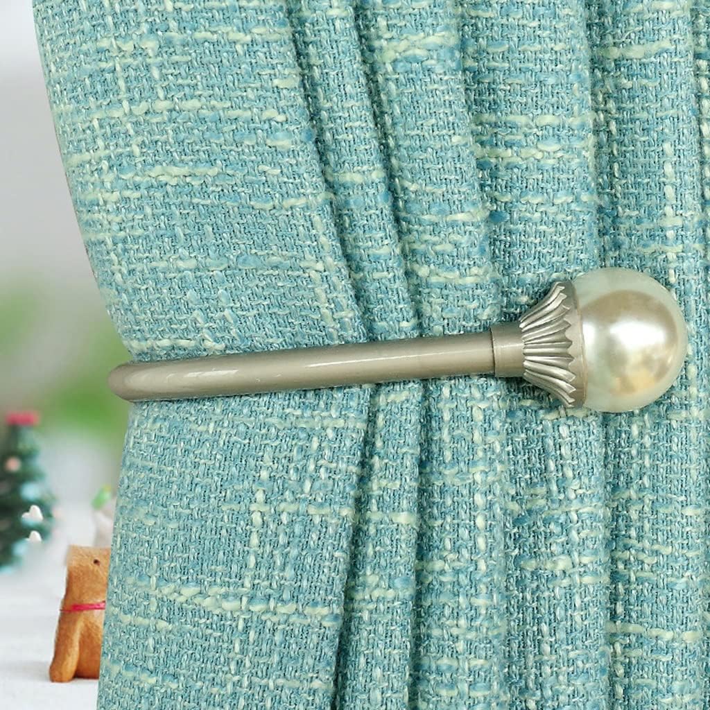 FMURY Curtain Tieback Holder Hooks Tie Backs Bedroom Living Room Curtain Decoration Accessories Curtain Hook(E)