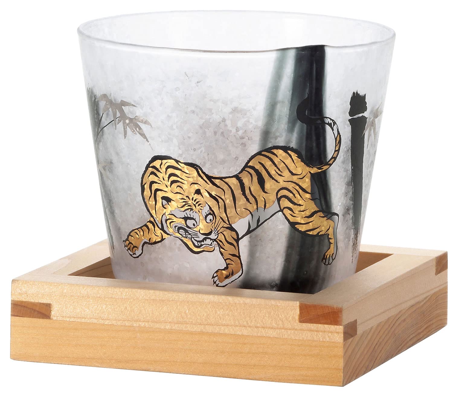 Aderia C-6133 Premium Nippon Taste Taketora Sake Glass, 7.8 fl oz (220 ml), Sake Bowl, Japanese Sake Glass, Cold Sake Glass, Presentation Box, Gift, Made in Japan, Clear