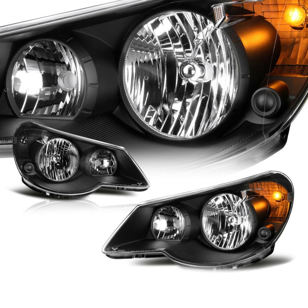 Amazon.com: LWCHUANG 2pcs Headlight Front Left Right Side Clear 