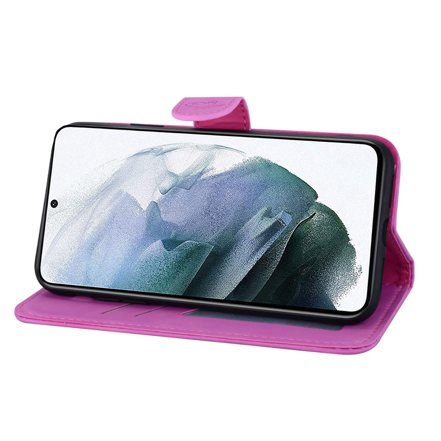 Surakey Cover per Samsung Galaxy A41,Flip a Libro Portafoglio Custodia Cartoon A