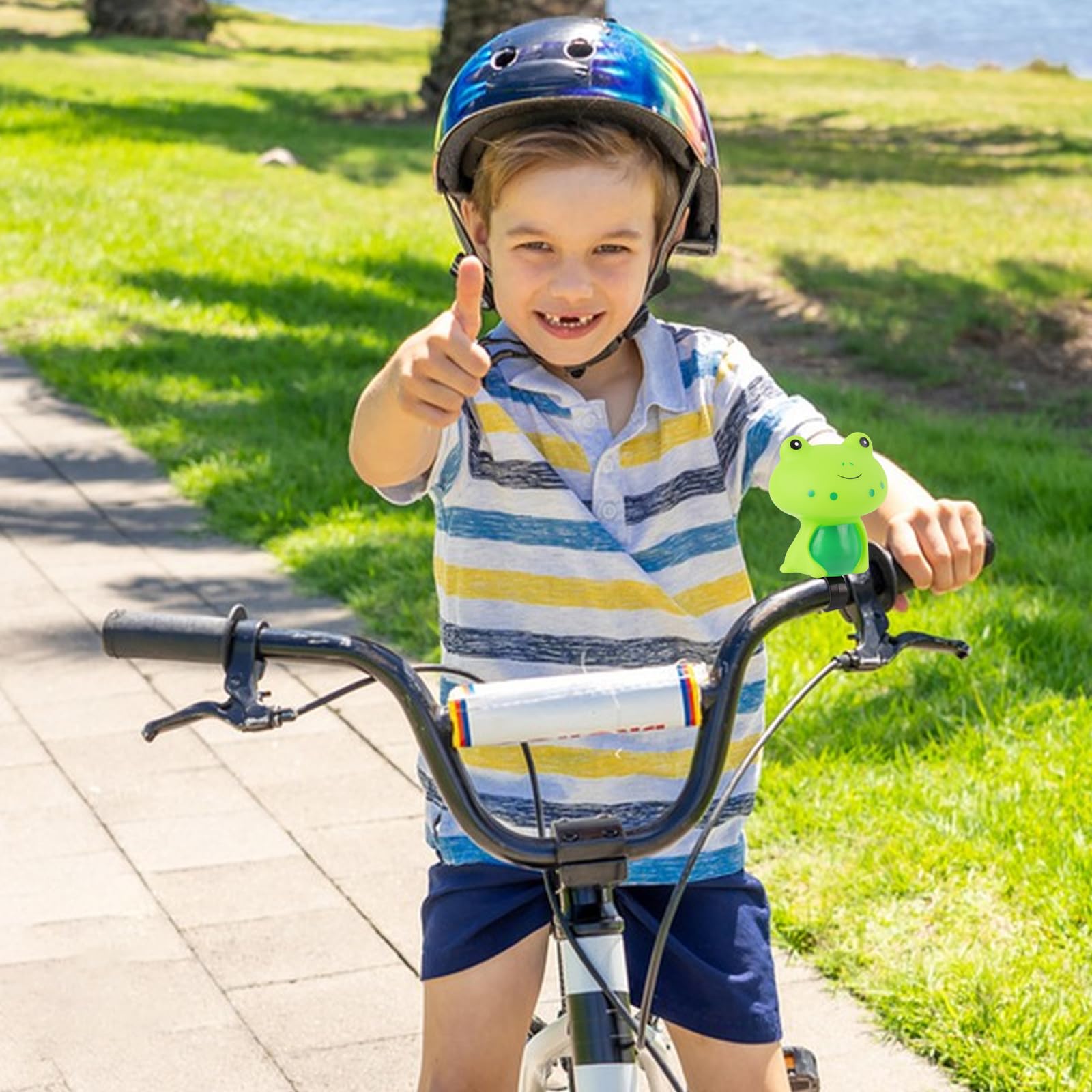 Campanello per bicicletta ragazza ragazzo clacson bicicletta bambini Bike Bell bambini Squeeze Horn Honk per bambini