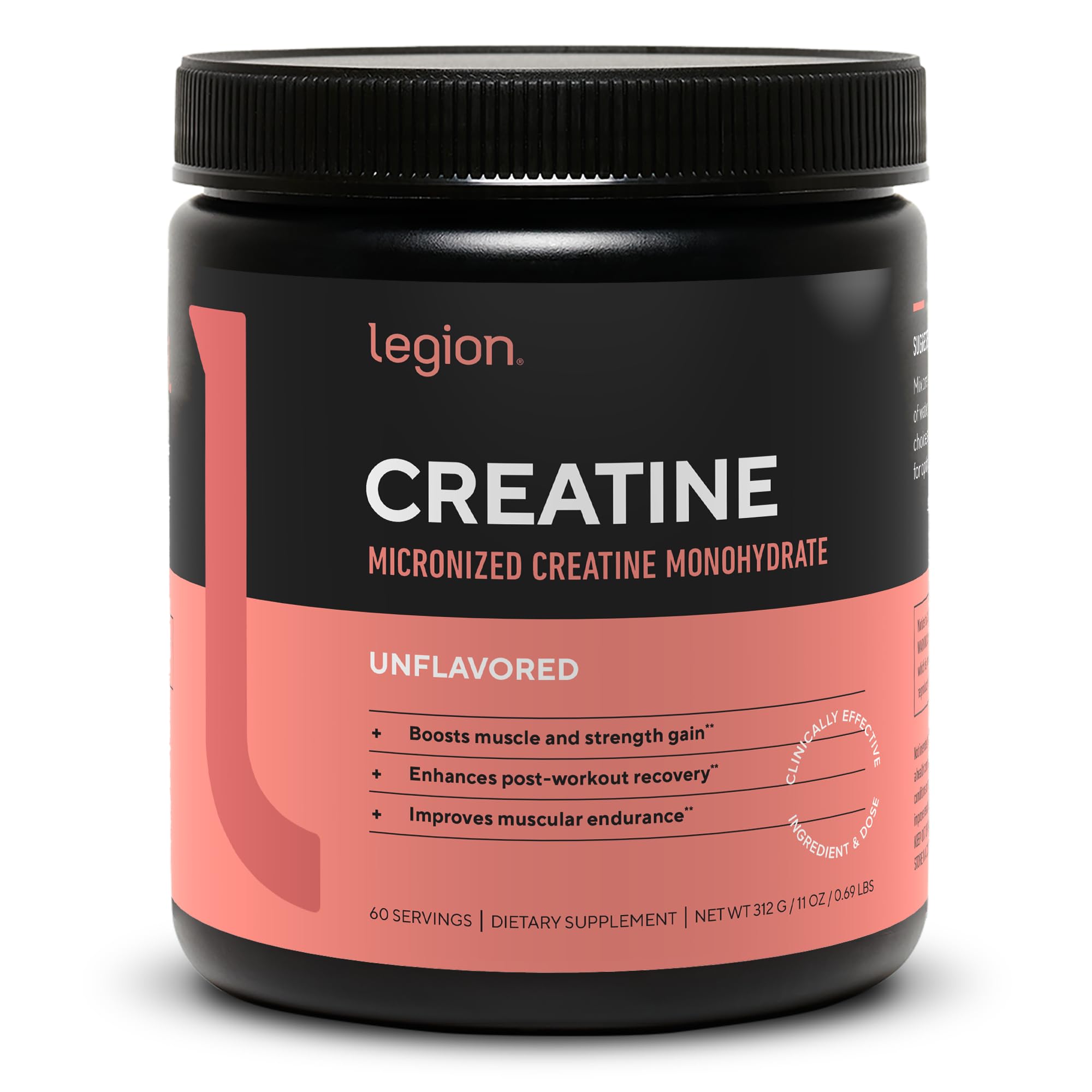 LEGION Micronized Creatine Monohydrate