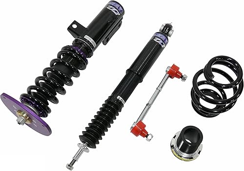 Miniatura 73 de D2 Racing RS Coilovers 36 MANERAS ajustables para 1993-2002 Nissan Marzo