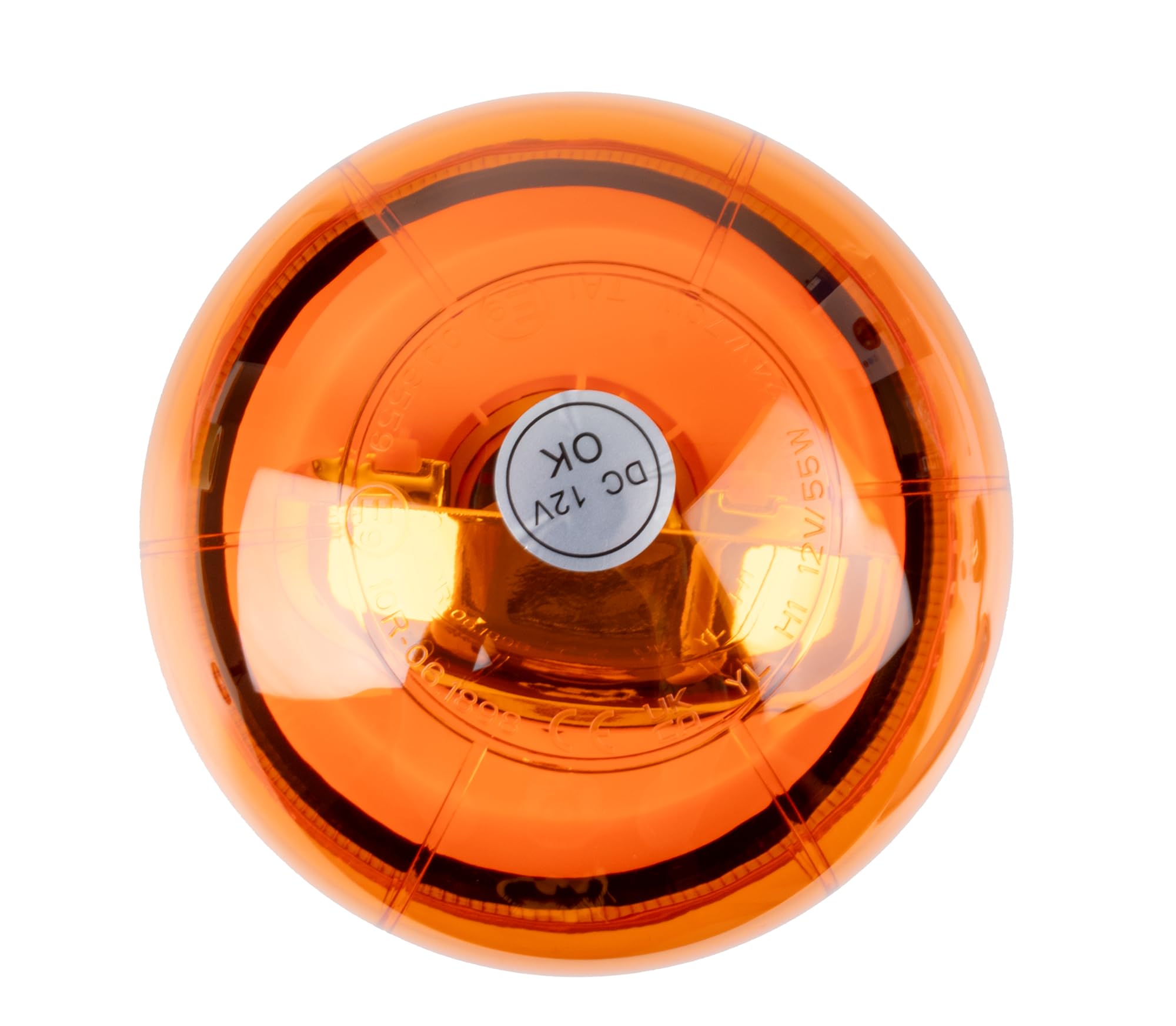 Lampeggiante Alogeno Ama 12V 55W Base Flessibile Magnetica