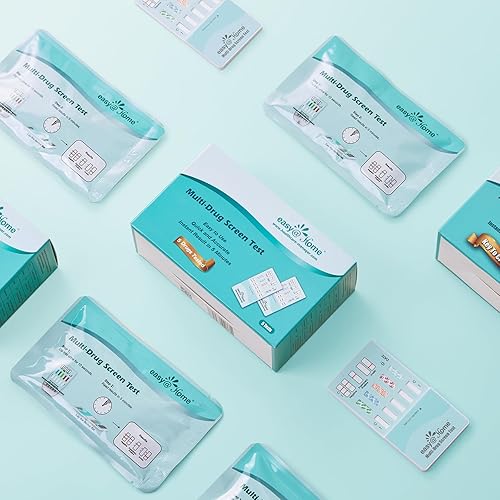 Vista 8 de Paquete de Easy@Home 5 Panel Examen instantáneo de drogas en orina (THC), cocaína (COC), opio (OPI 2000), benzodiacepinas (BZO), anfetamina (AMP)