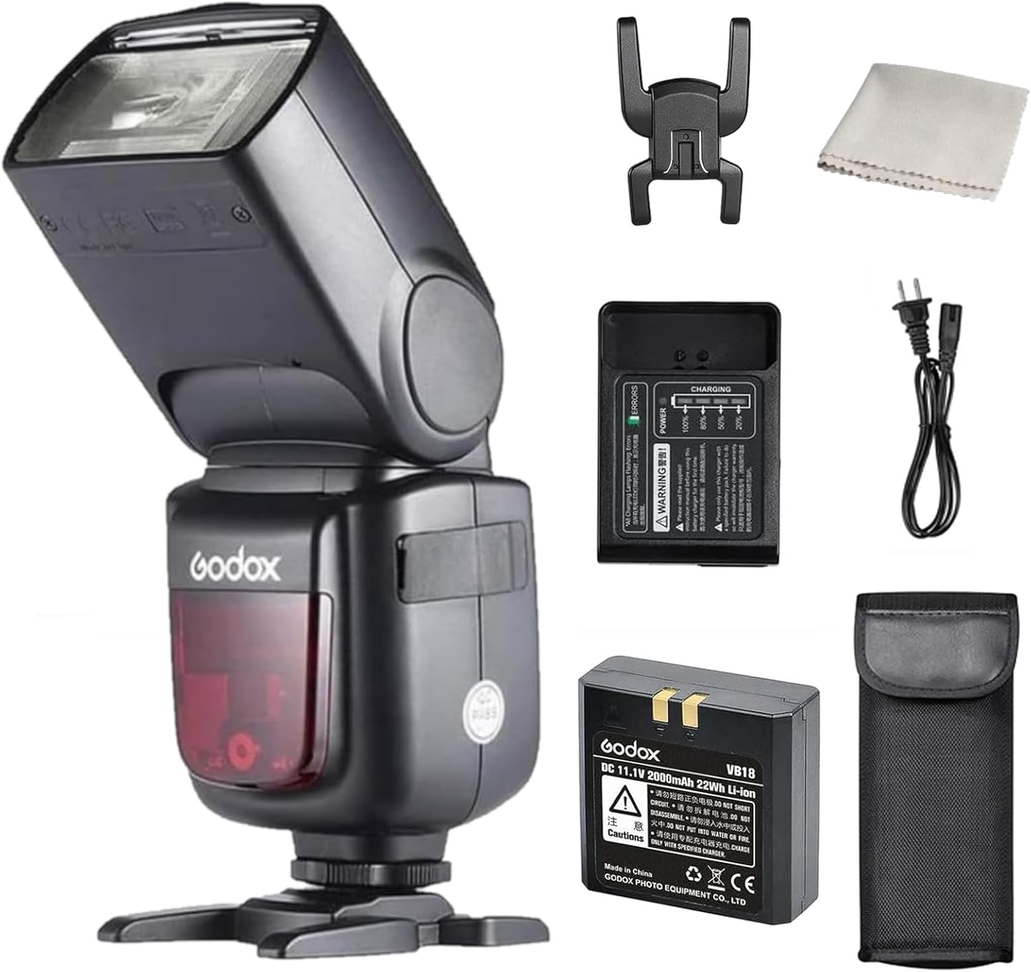 Godox Ving V860II-N I-TTL Li-ion Flash Speedlite for Nikon Cameras D800 D700 D7100 D7000 D5200 D5100 D5000 D300 D300S D3200 D3100 D3000 D200 D70S D810 D610 D90 D750