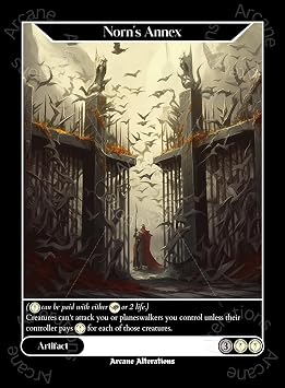 Norn's Annex - Altered Art Custom Card