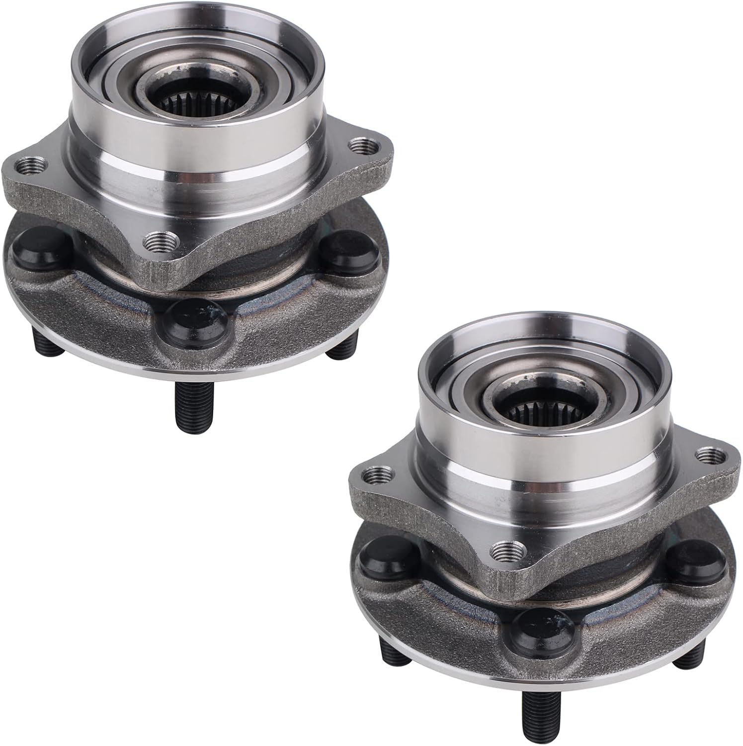 PAROD Pair 513265 Front Wheel Hub & Bearing Assembly Compatible with 2004-2009 Toyota Prius, Passenger or Driver Side