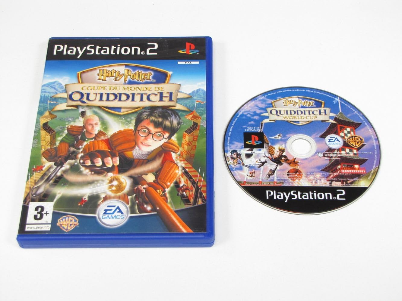 Harry Potter Quidditch Coupe Du Monde Sur GameCube - 1ère Édition PAL Complète