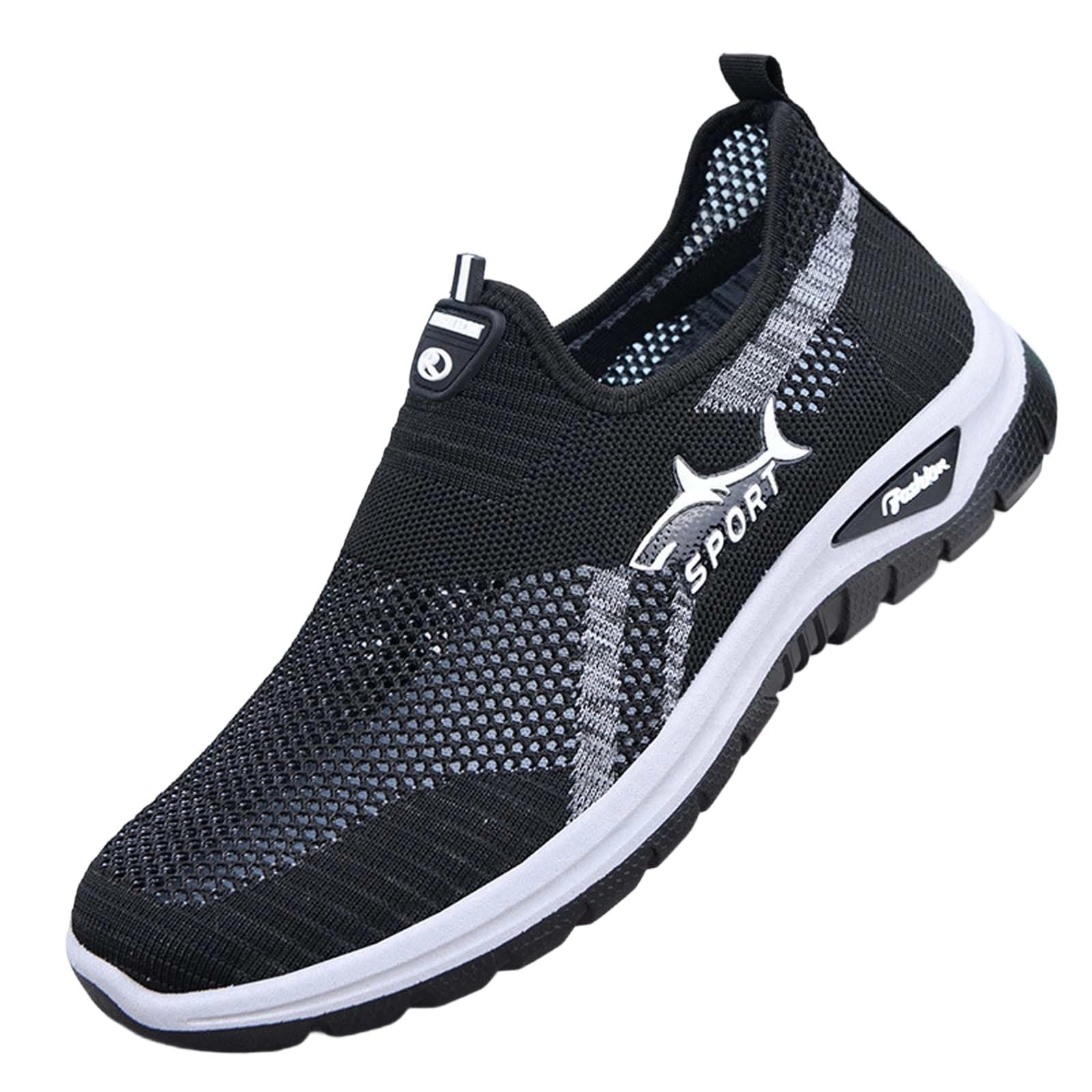 Scarpe Uomo Estive Scarpe da Ginnastica Tessuto A Rete Slip-On Basse Sneaker Classiche Sportschuhe Sandali Sportivi per Passeggio Sportive Urban