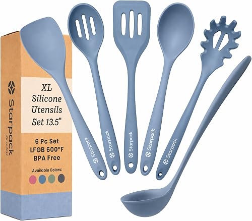 Starpack Like a Boss XL 6-Piece Silicone Utensil Set