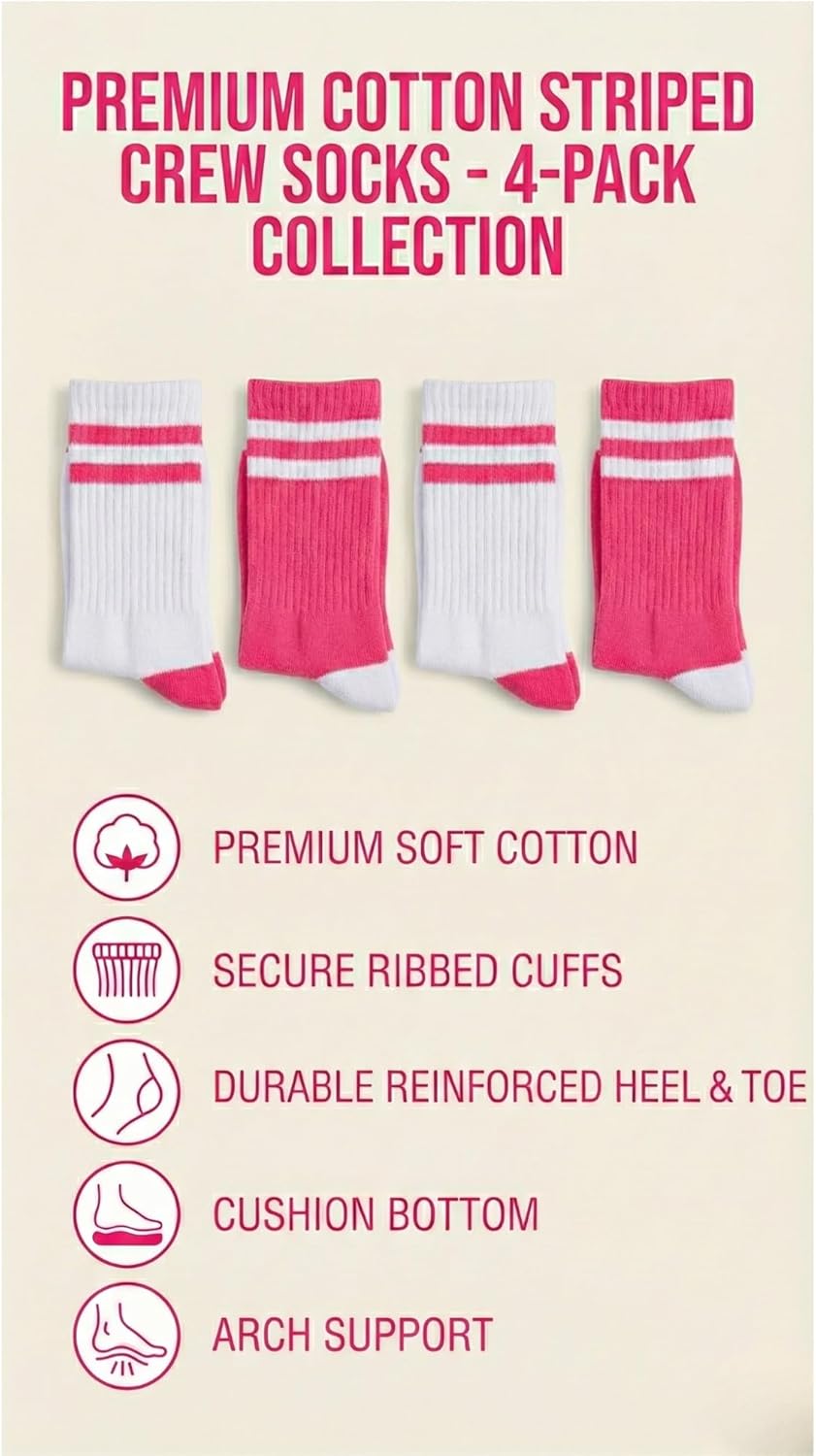 Retro Crew Socks for Women - Womens Crew Socks - Cute Sock - Image 5