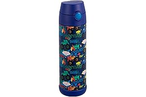 Snug Kids Water Bottle: Monster Truck Insulated Lunchtime Thermos