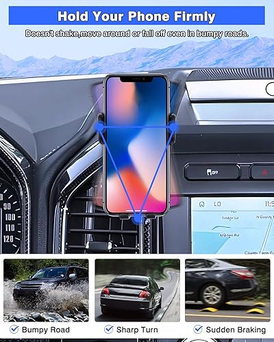 Miniatura 3 de Karltys Soporte de teléfono de automóvil para Toyota Camry 2021-2024, soporte de teléfono celular para ventilación de aire para accesorios Camry,