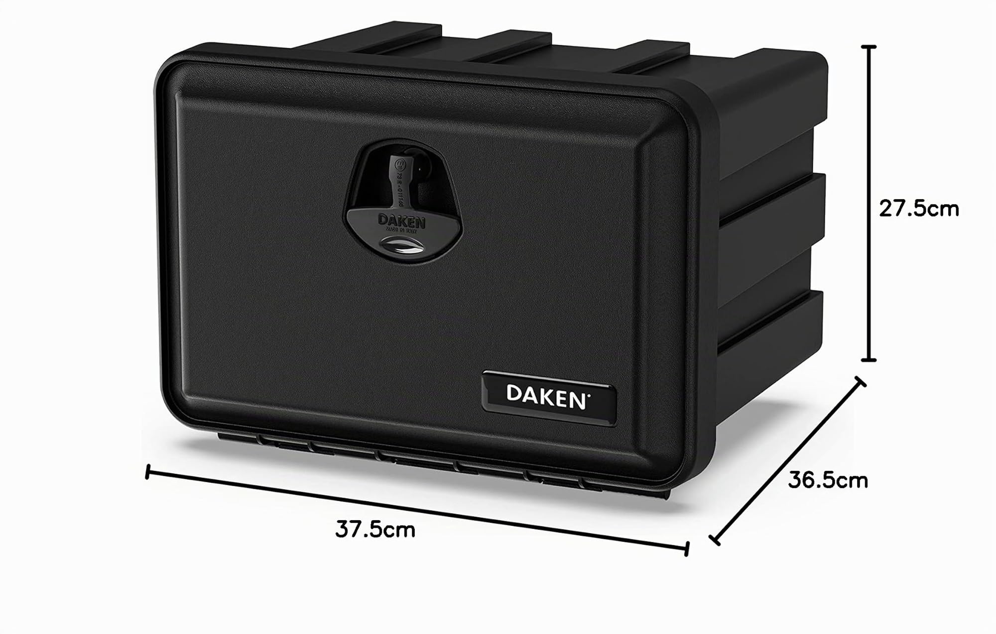 DAKEN Just 500 Coffre à Outils pour Camion 500 x 350 x 400 mm 41,5 L
