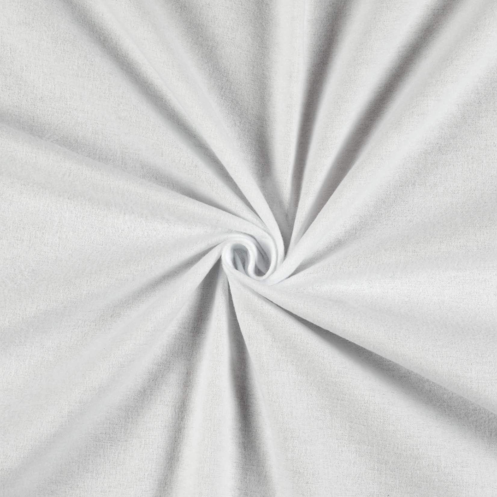 Richland Textiles Solid Flannel White Fabric by The Yard, White