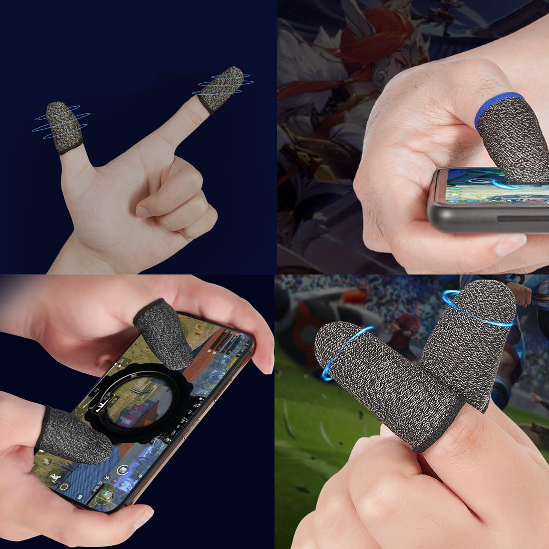Finger Sleeve Per Gaming PUBG Mobile - Migliora La Tua Prestazione - Foto 7