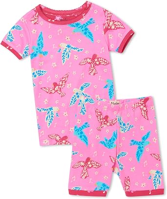 Hatley Girls Organic Cotton Short Pajama Set