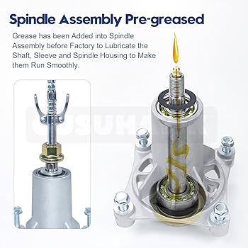 Amazon.com : GUSUHAWK 2 Pack Greased 587819701 Spindle
