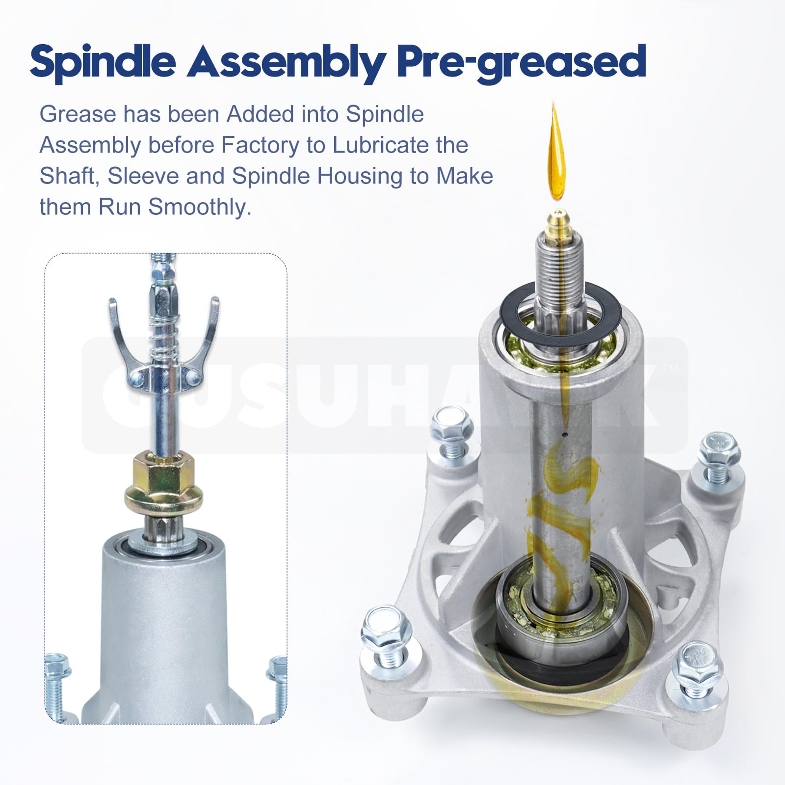 Zero Turn Mower Lift POSEAGLE Pack 587819701 Spindle Assembly