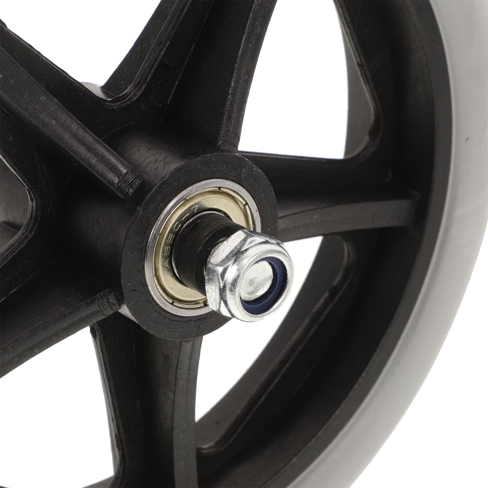 HAPINARY Wheelchair Accessory Front Wheel Universal Wheel Replacement Tire for Wheelchairs Smooth Rolling