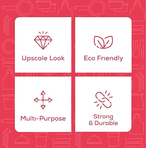 Miniatura 4 de GUSTO Púas de nudo de bambú  Púas de cóctel de 4.75 pulgadas, brochetas de aperitivos y palillos de dientes para aperitivos, frutas, sándwiches