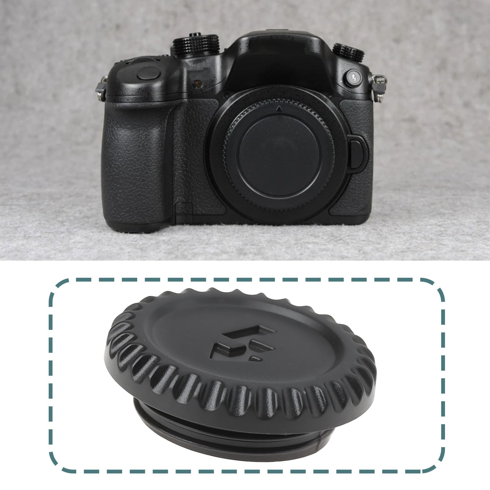 Tappo Presa Sincronizzazione Flash Compatibile Con Panasonic DMC-GH3 AG-GH4 DC-GH5 G9 GH5s S1 S1R 8,8x6,6x2,7mm