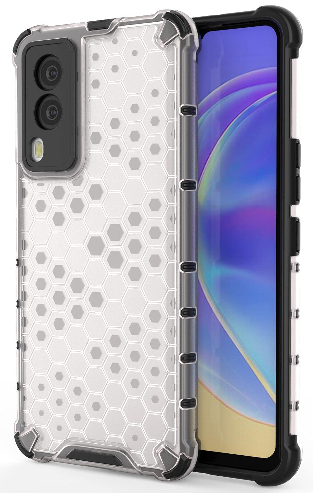 Glasgow Back Case Cover Compatible with Vivo V21E 5G (Stylish Design) -Transparent (B09HM9ZR8M) Amazon Price History, Amazon Price Tracker