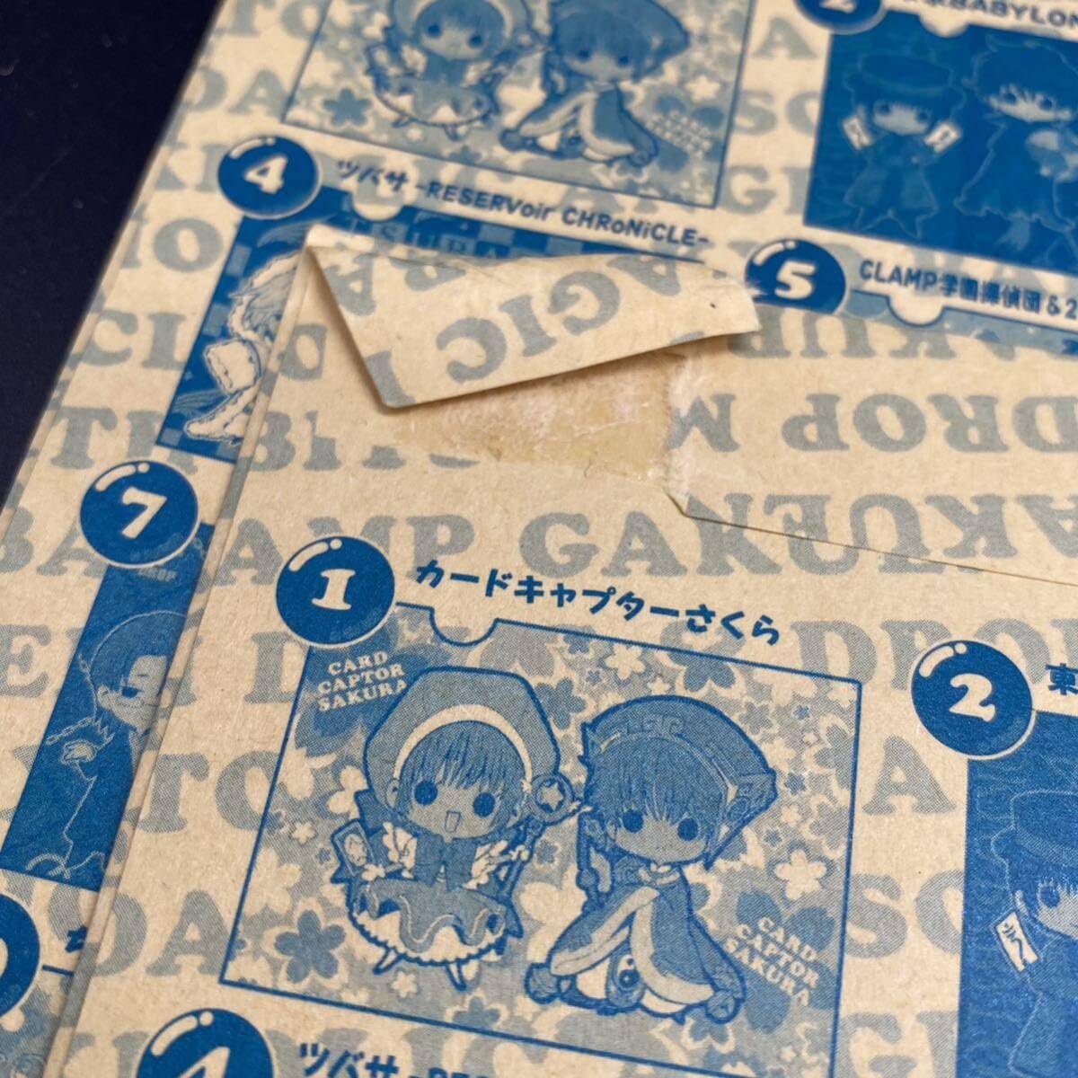 未開封品　CLAMP　ミニクリアファイル　コレクション　５枚　no.100 未開封品 CLAMP ミニクリアファイル コレクション 5枚 no.100 未開封