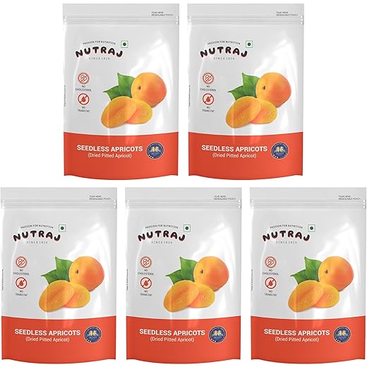 Nutraj Dried Turkish Apricots 1Kg