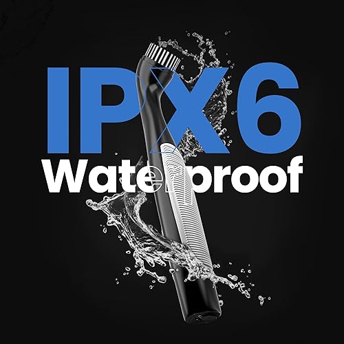 Miniatura 6 de Beest GroutCare 14000 - Cepillo de limpieza eléctrico recargable con 4 cabezales reemplazables, doble velocidad, IPX6 resistente al agua, limpiador