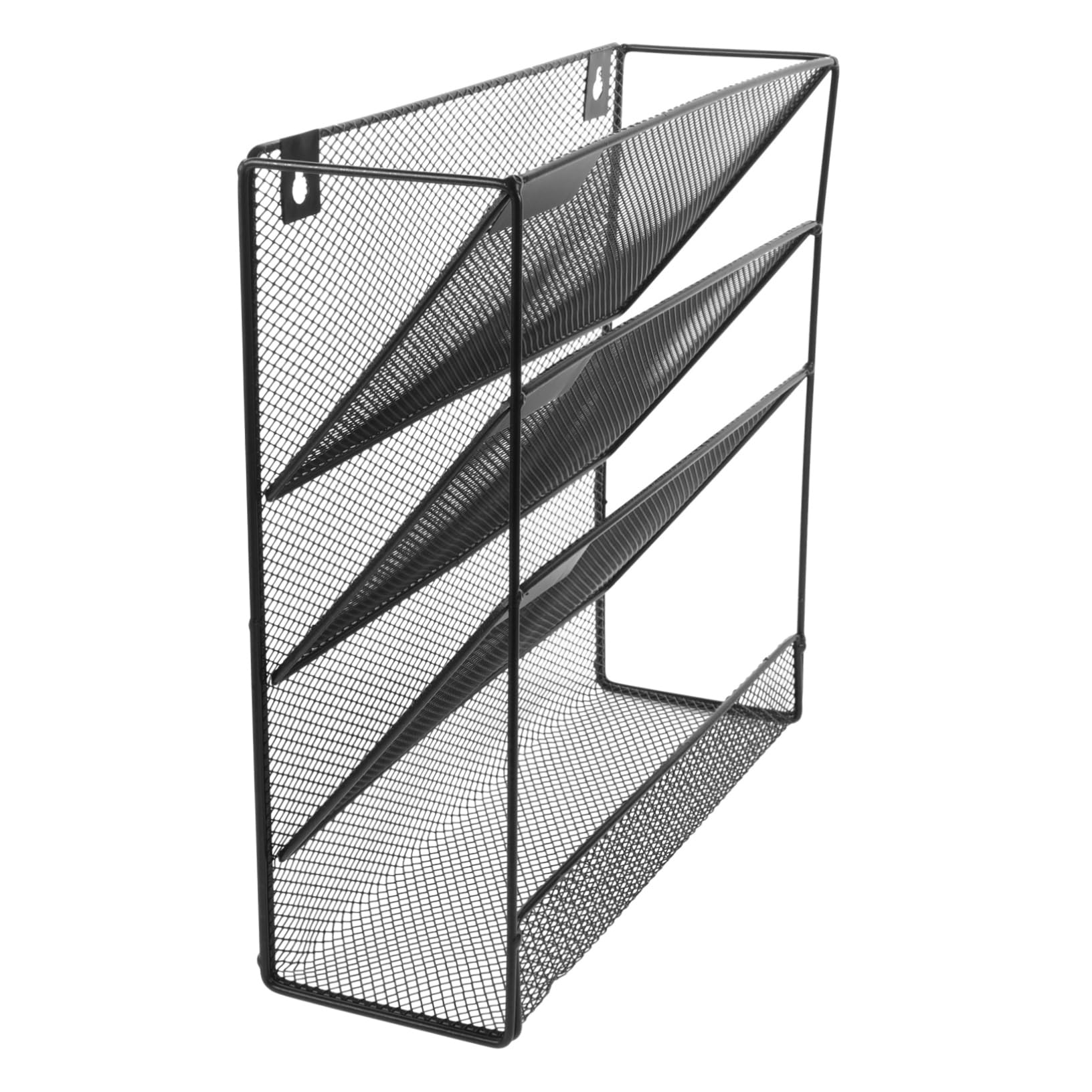 Mehrzweck Wand Aktenhalter 4-lagig Aus Metall Wandmontierter Dokumentenständer Für Büro Platzsparender Organizer Für Zeitschriften Und Ordner