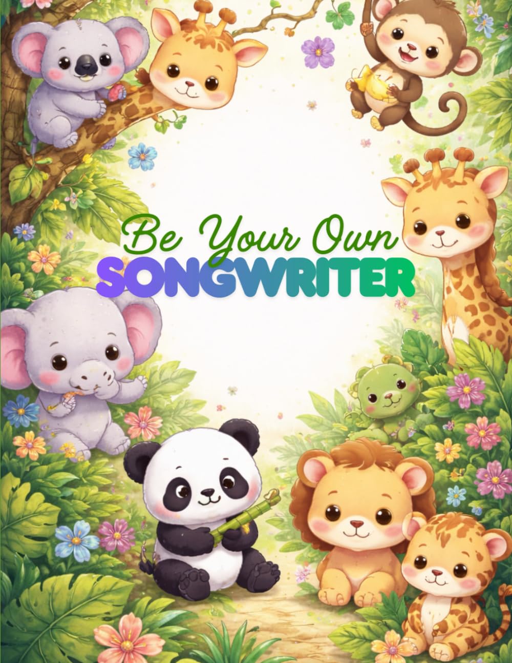 Be Your Own Songwriter: Animals Blank Music Manuscript