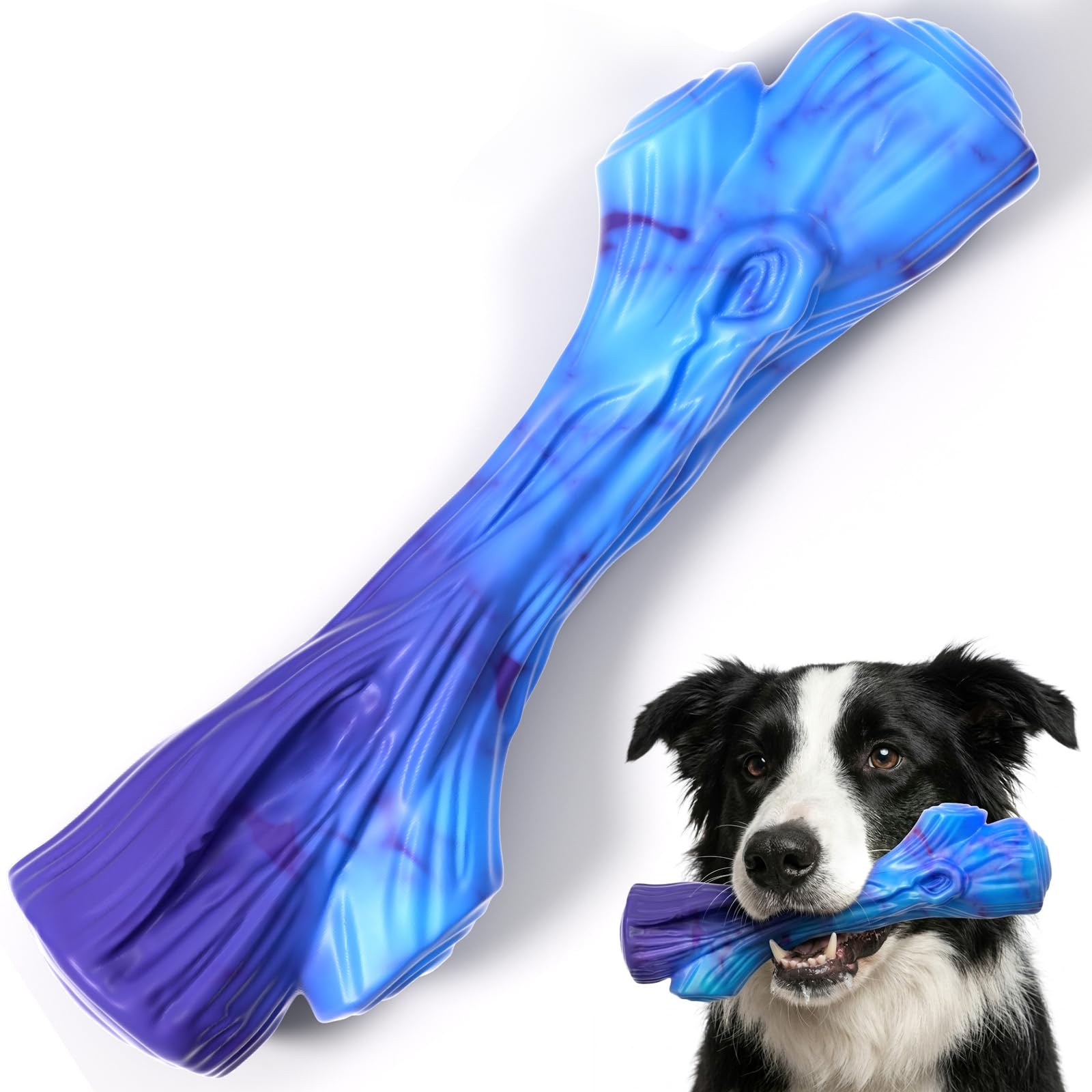 Dog Toys Indestructible Dog Chew Toys for Aggressive Chewers (Stickbone)