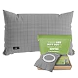 The Grounding Co. Terra Grounding Pillow Case – King Size 20x37in– Premium Fabric Blend – Organic Egyptian Cotton & Silver-Infused Threads – Pillow Cover for Sleep & Recovery