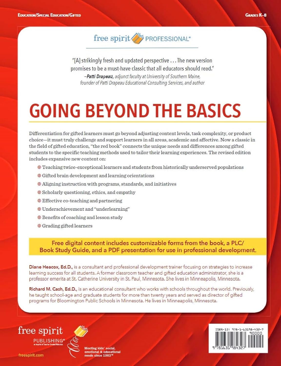 Differentiation for Gifted Learners: Going Beyond the Basics (Free Spirit Professional®)