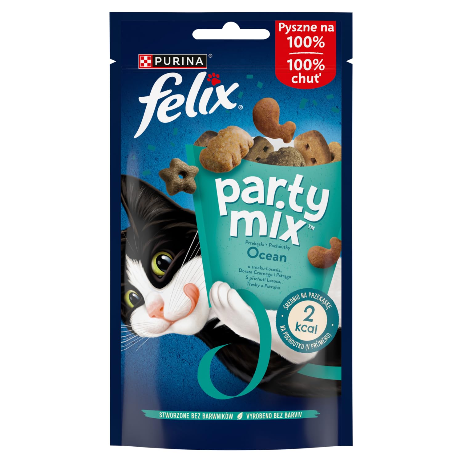 Party Mix Kedi Ödül Maması Okyanuz Karışımı 60 g