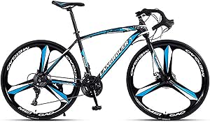 Esluveロードバイク 21段変速 自転車 マグネシウム合金バトンホイール