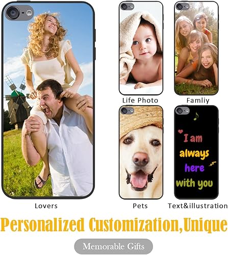 Miniatura 2 de Funda personalizada para iPod touch de 5 6 7 generación con nombre de foto y texto - Táctil personalizado de 7 6 5 5 generación teléfono