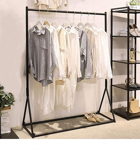 Miniatura 1 de Industrial Pipe Clothing Rack for Clothing Display, Heavy Duty Garment Rack for Bedroom Retail Boutique Use (47.24" L)