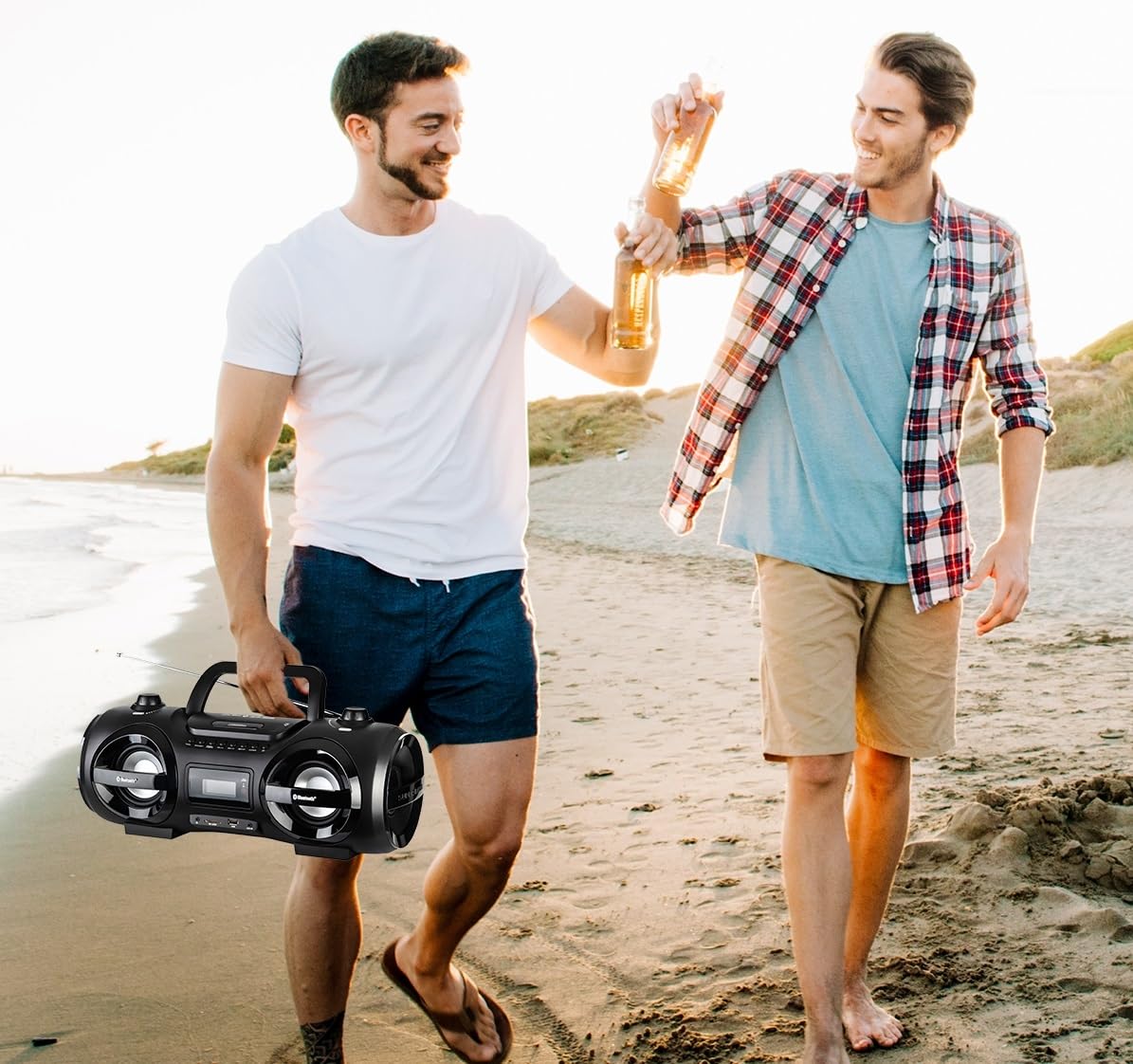 Reflexion CDR900BT Ghetto-Blaster FM AUX, Bluetooth, CD, SD, FM, USB Noir