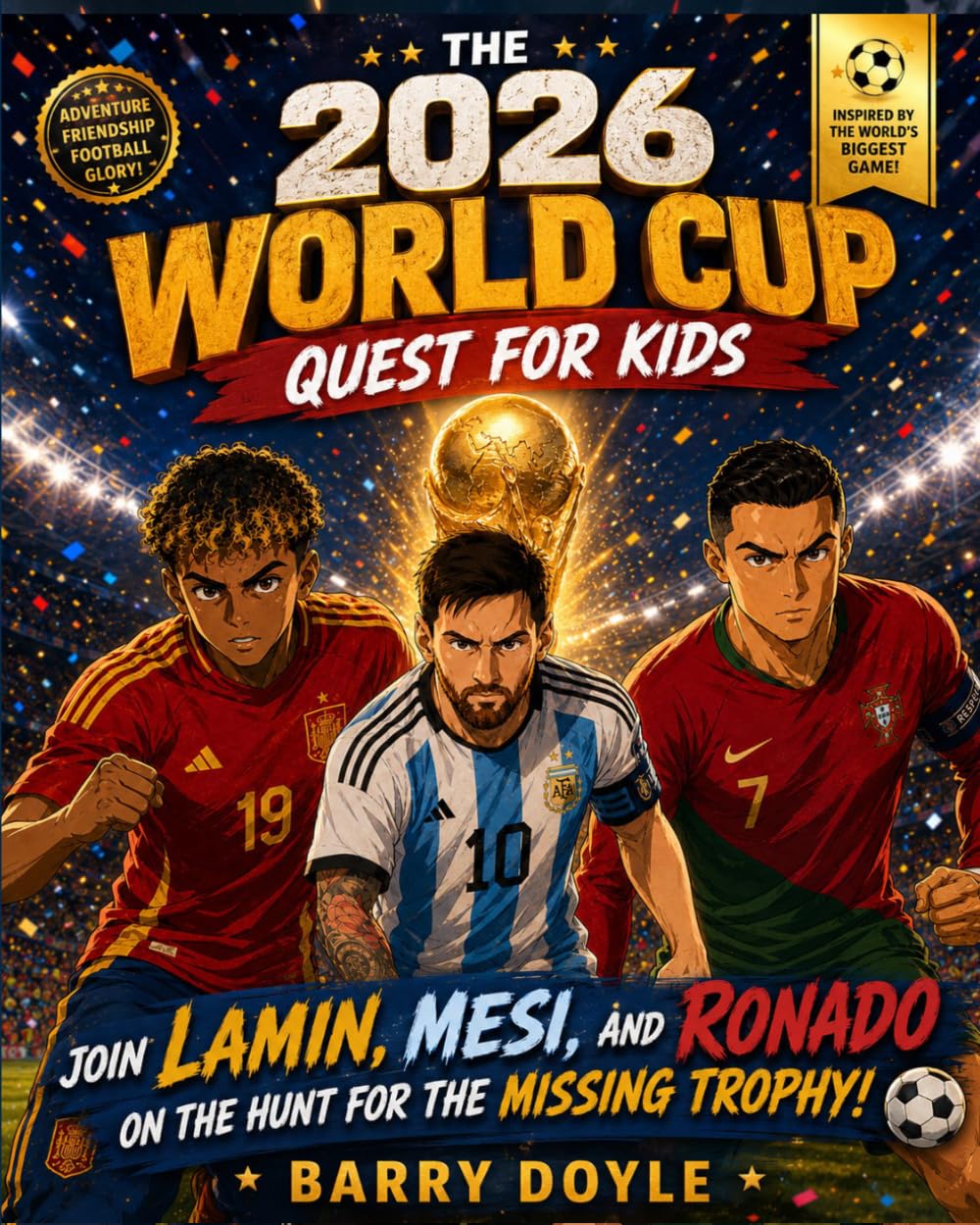 The 2026 World Cup Quest For Kids: Join Lamin, Mesi, and Ronado as They Hunt for the Missing Trophy