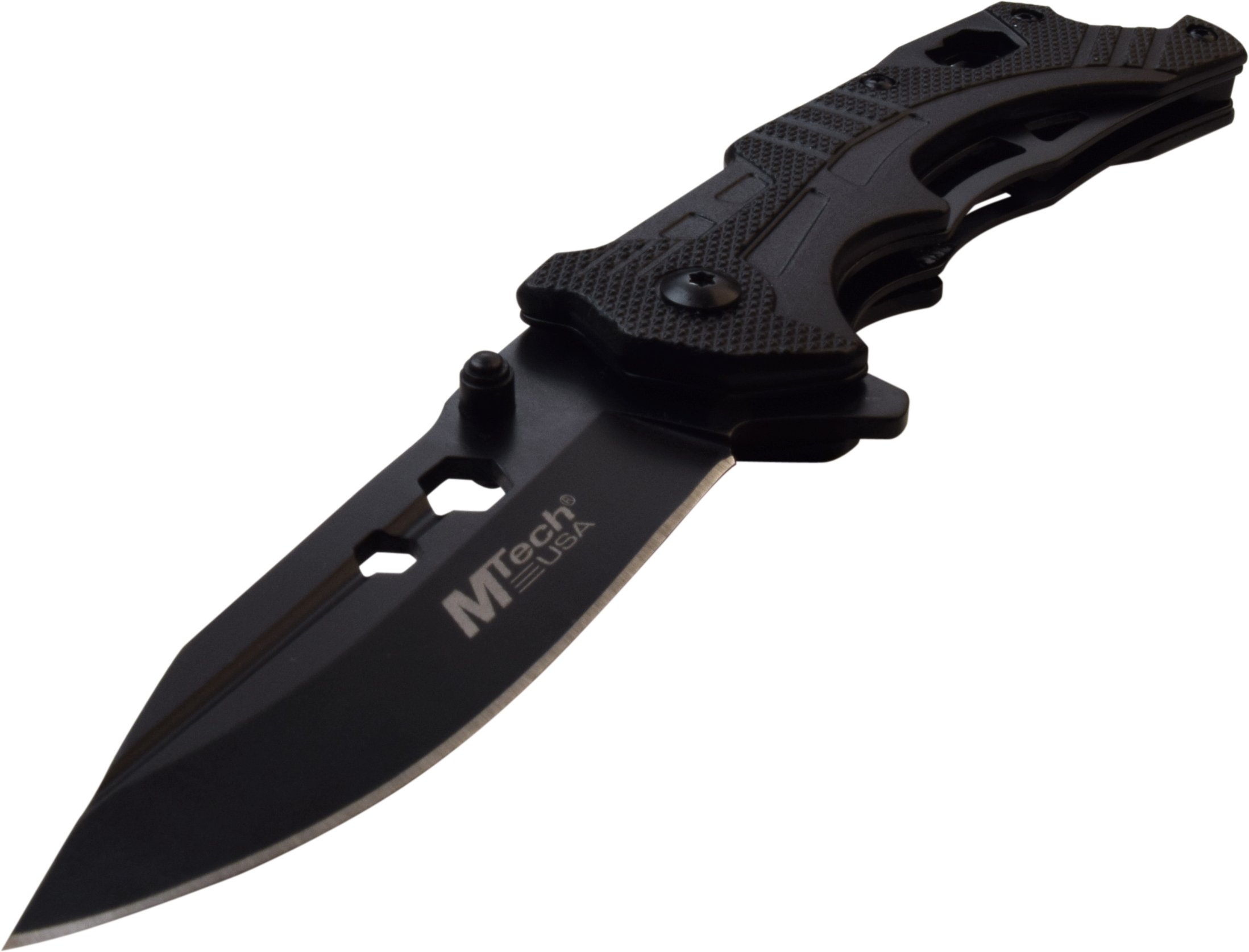 MTECH USA U S Marines M-A1058BK Spring Assisted Knife Black One Size