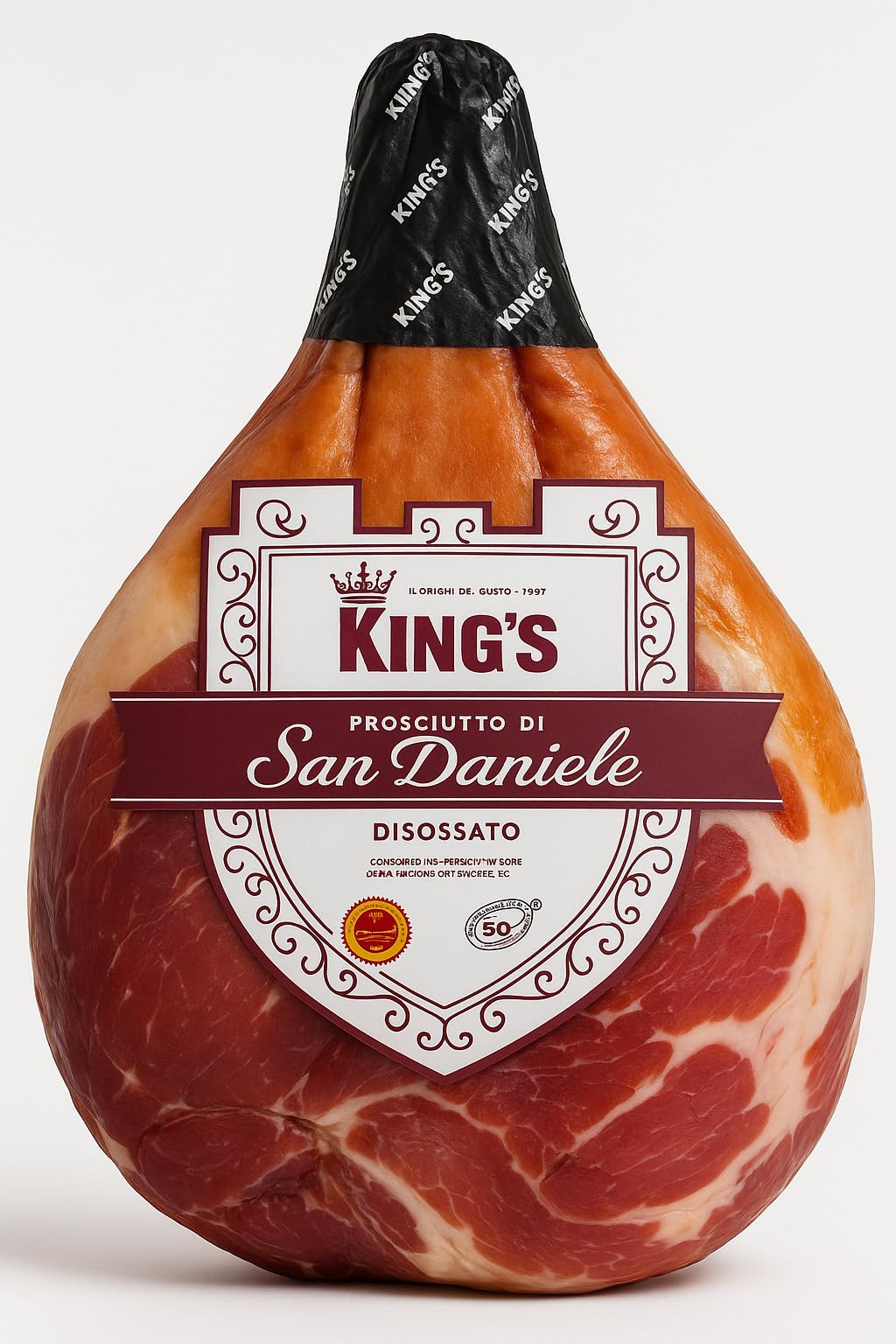 Prosciutto di San Daniele Disossato 8kg – Stagionatura Naturale, Gusto Autentico della Tradizione Friulana – Ideale per Gastronomie, Ristoranti, Catering e Uso Domestico