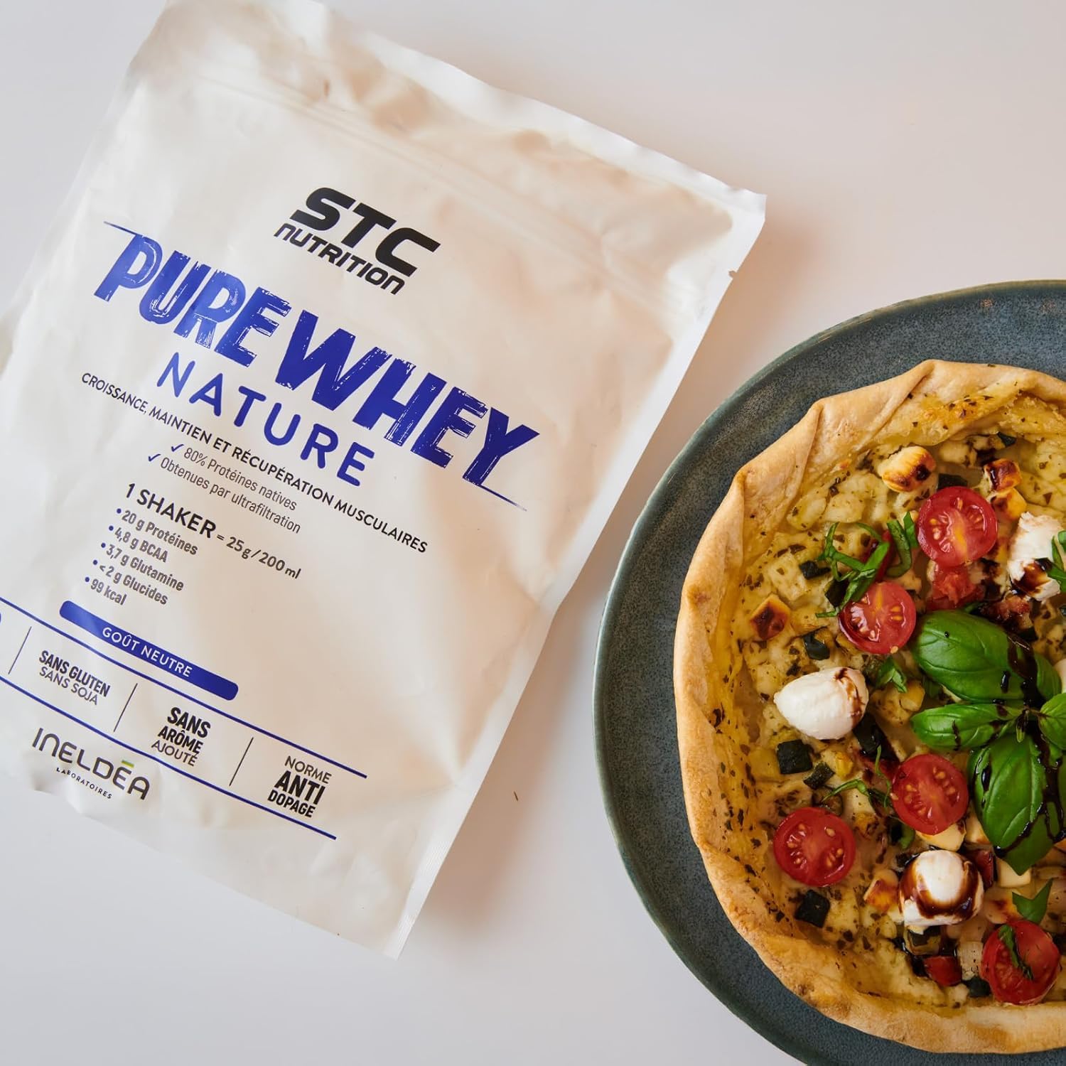 STC Nutrition Pure Whey protéines croissance & récupération musculaire 500g