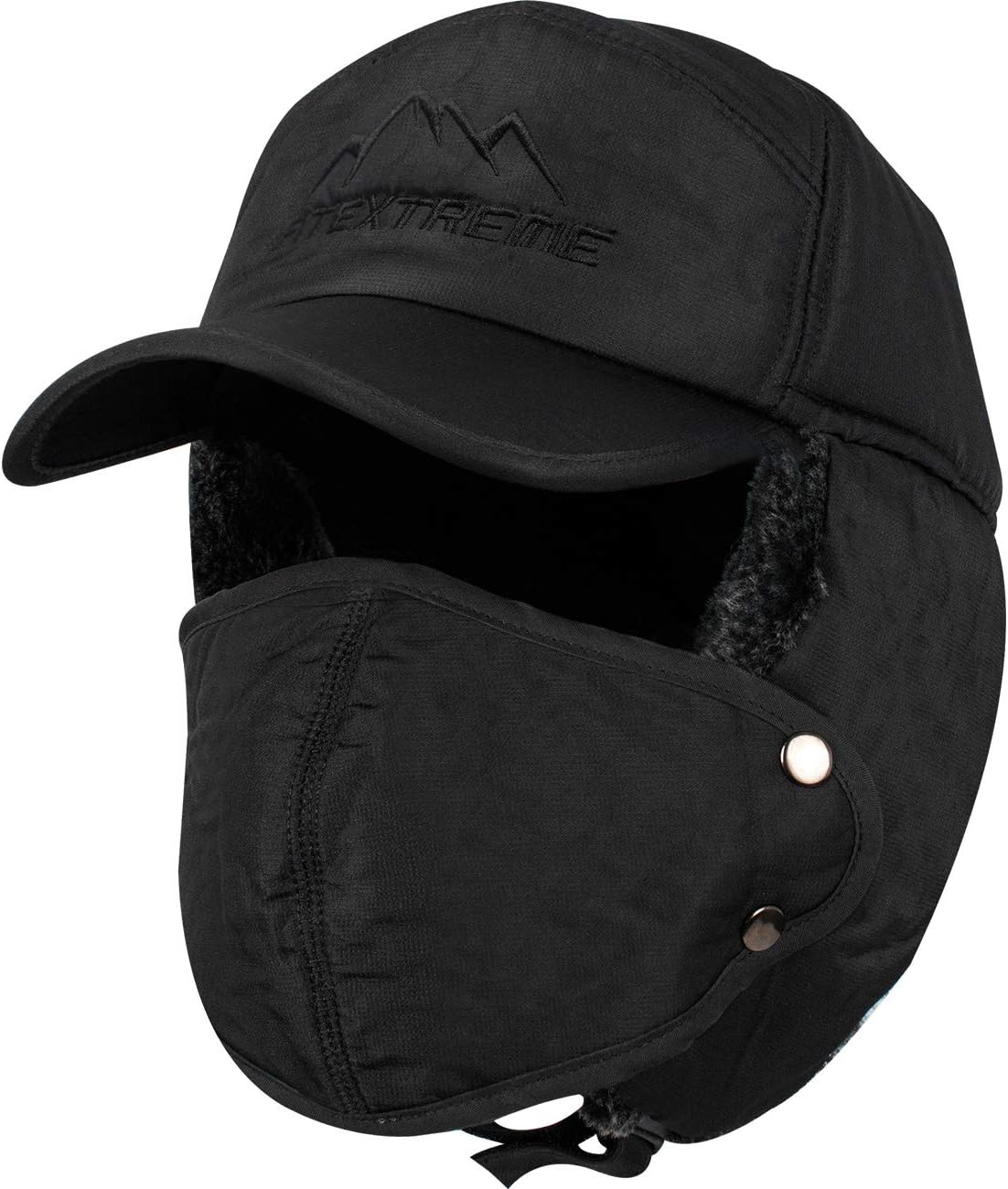 Winter Thermal Ear Flap Ski Hunting Trapper Windproof Mask Hat Unisex
