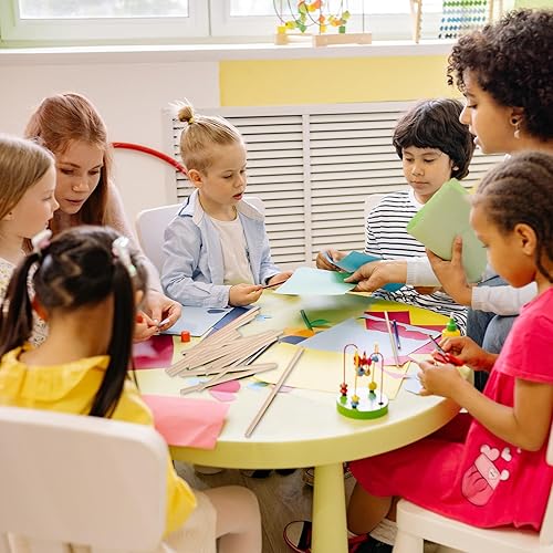 Miniatura 7 de HOSSIAN Varillas de Espiga de Madera 20PCS Palos de Madera Espigas de madera para Manualidades-Palos Redondos de Madera Dura Sin Terminar (Madera de