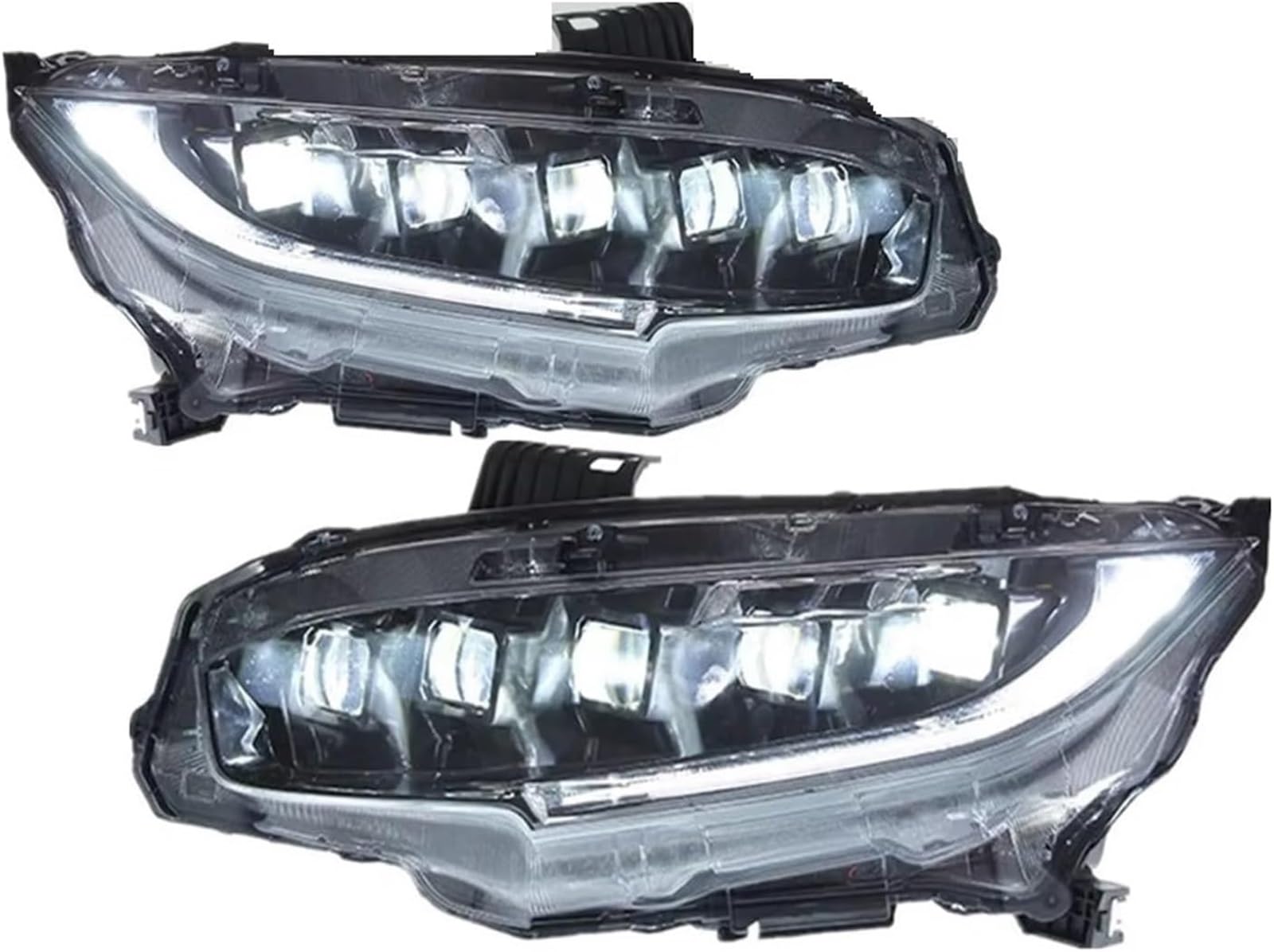 Fari dell'auto Gruppo ottico anteriore per Civic 10th 2016-2021 Accessori per auto Faro