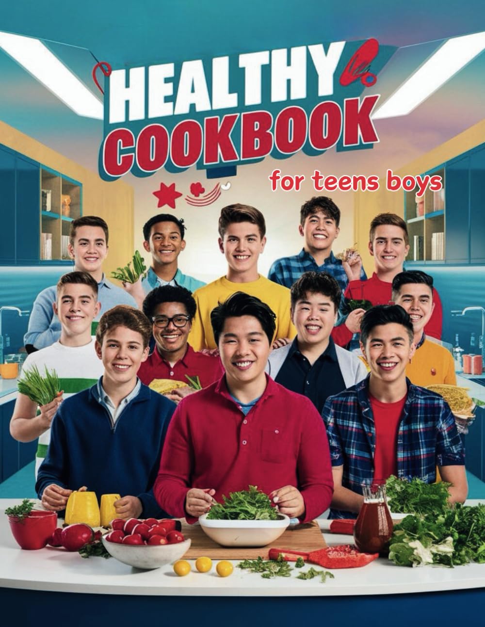 Healthy Cookbook for Teen Boys : Essential Cooking Skills and Recipes Every Teen Boy Needs for a Healthy Lifestyle